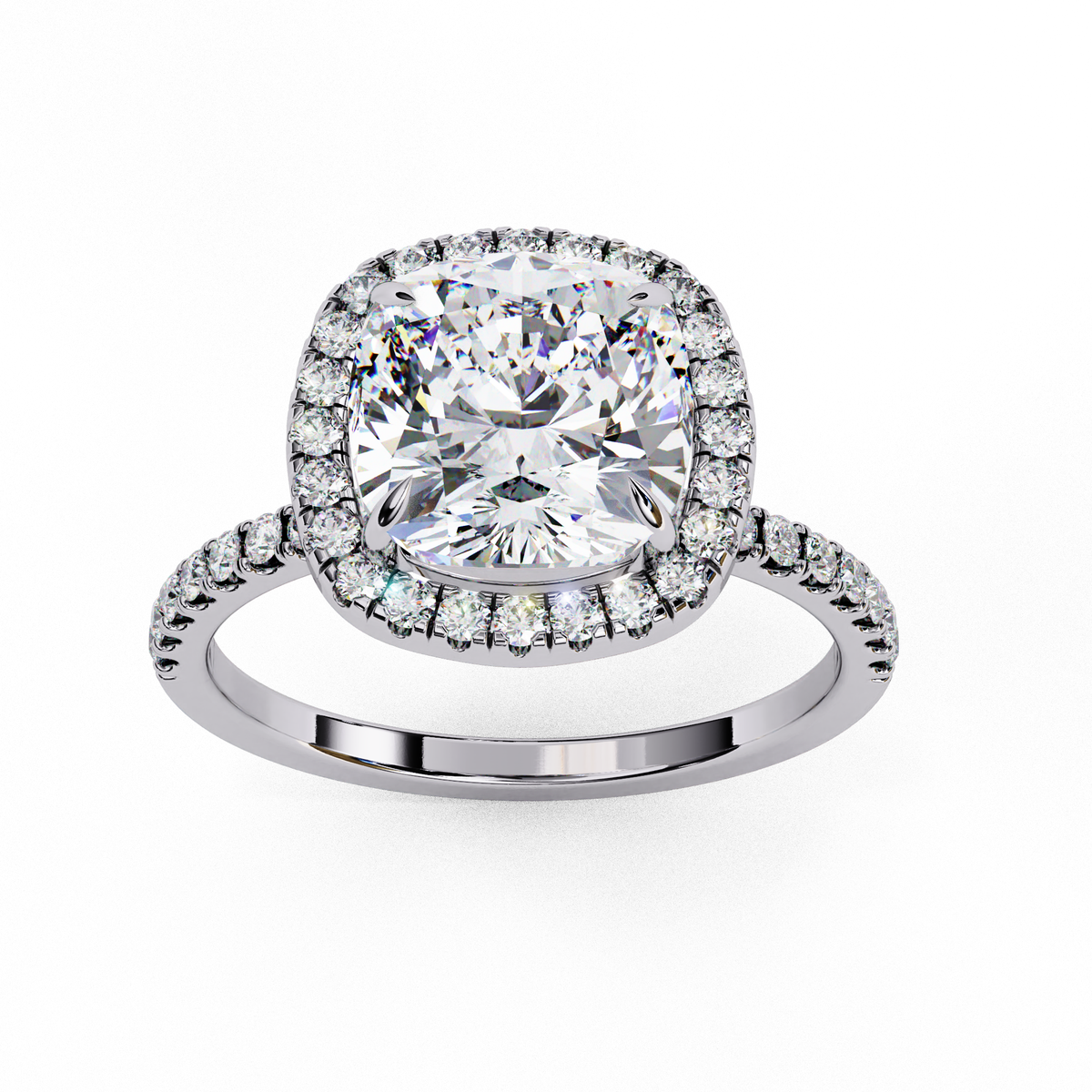 Katniss Solitaire Ring