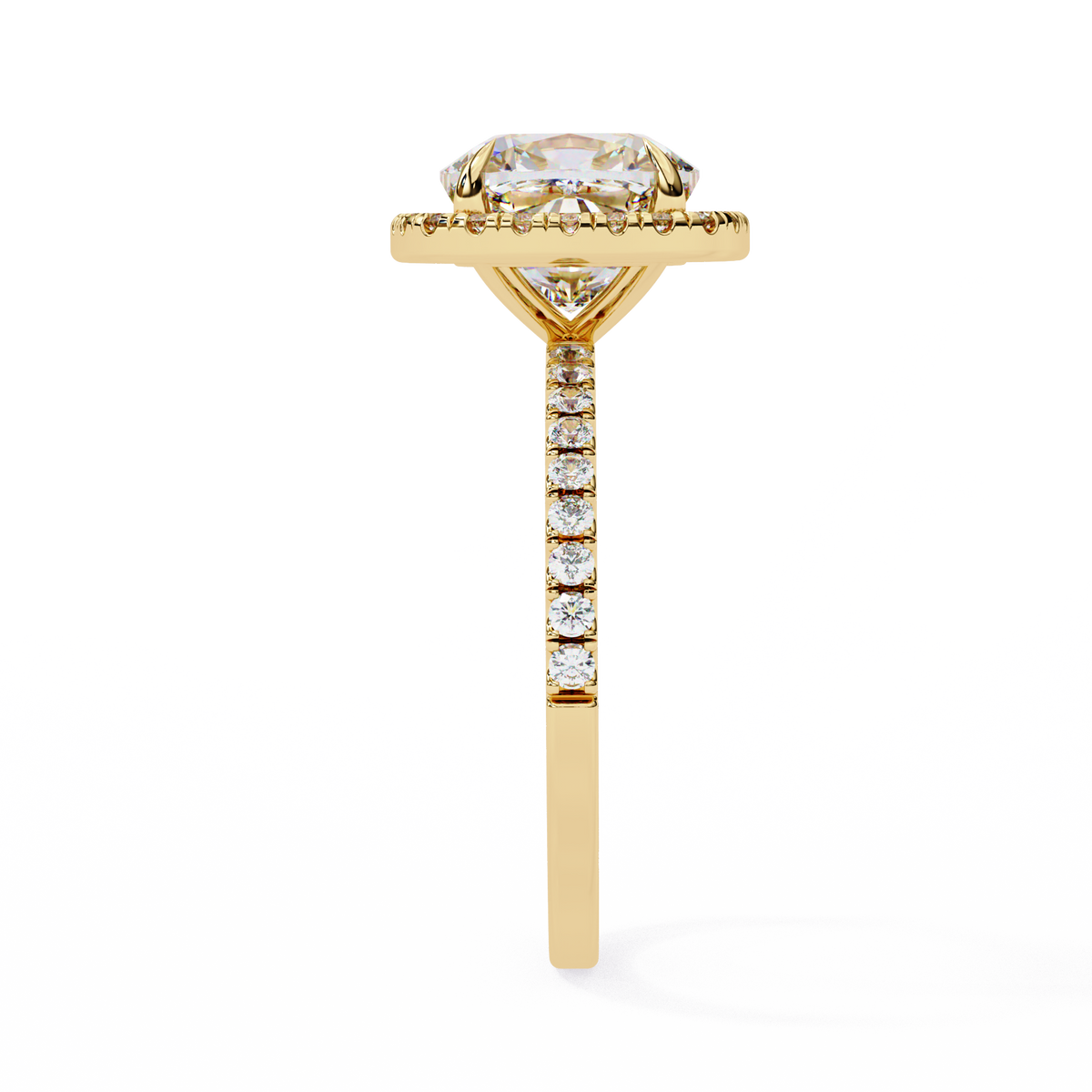 Katniss Solitaire Ring