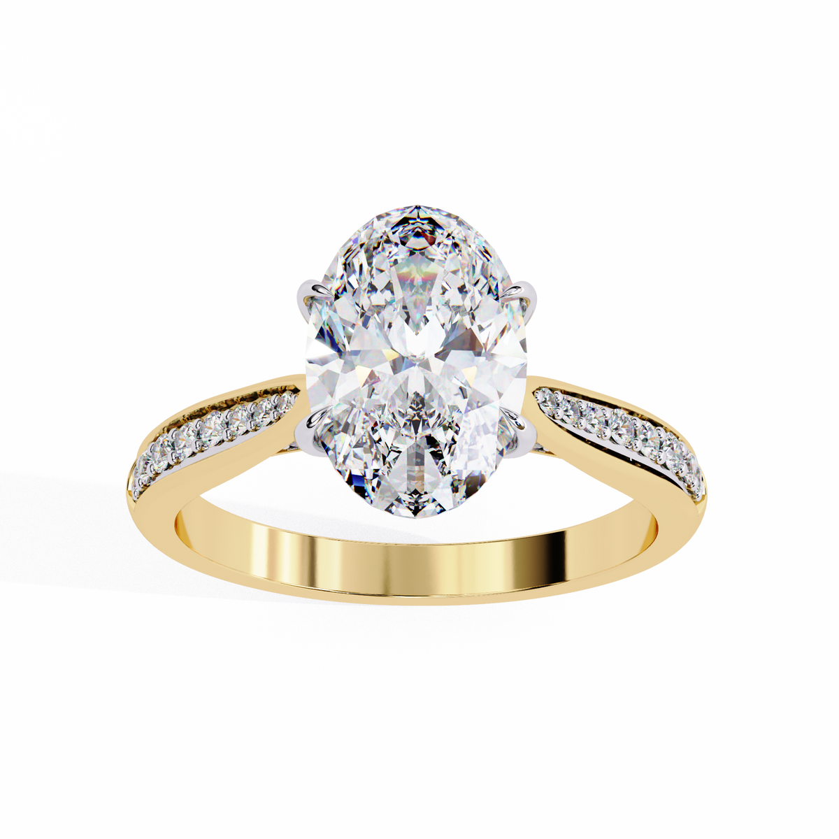 Elena Solitaire Ring