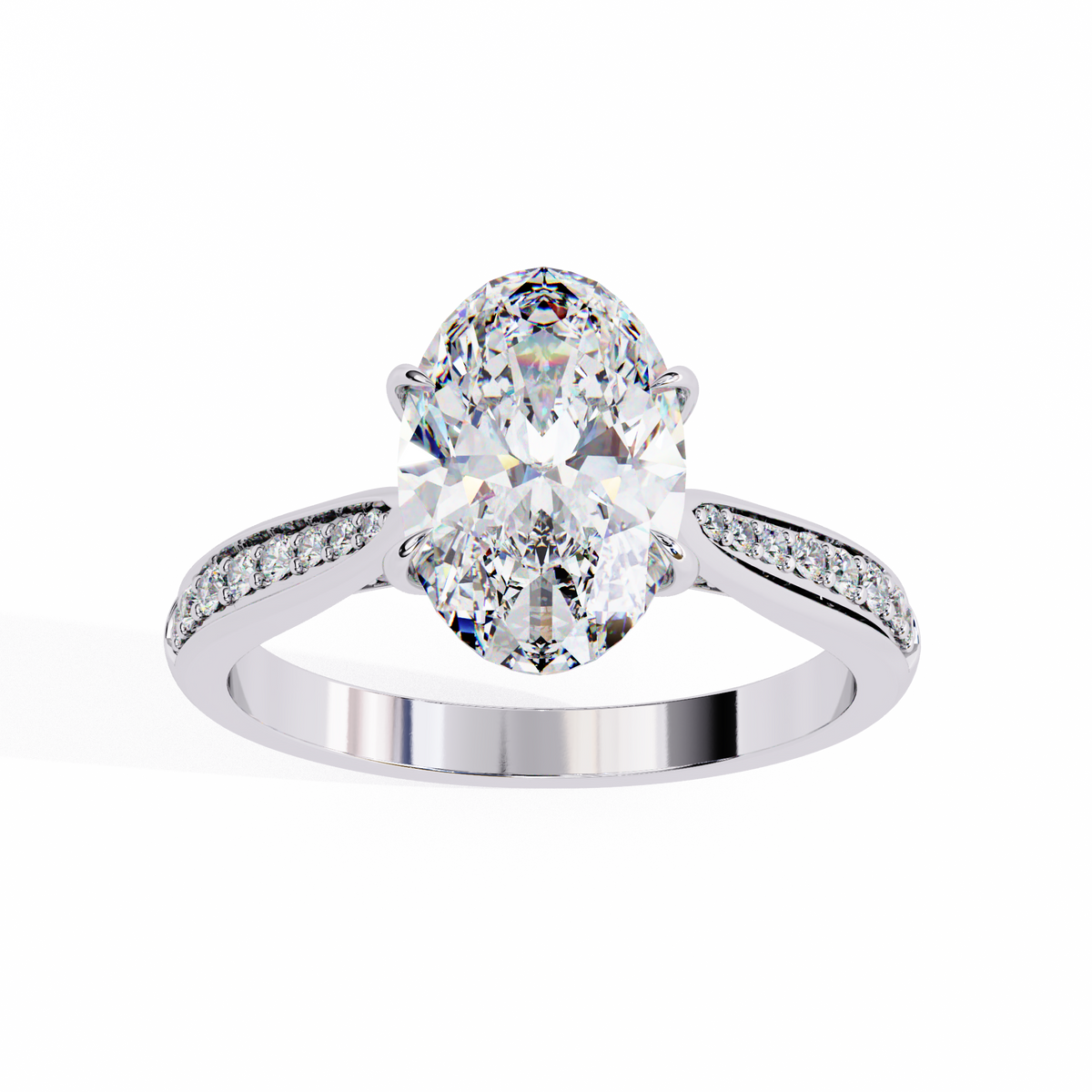 Elena Solitaire Ring
