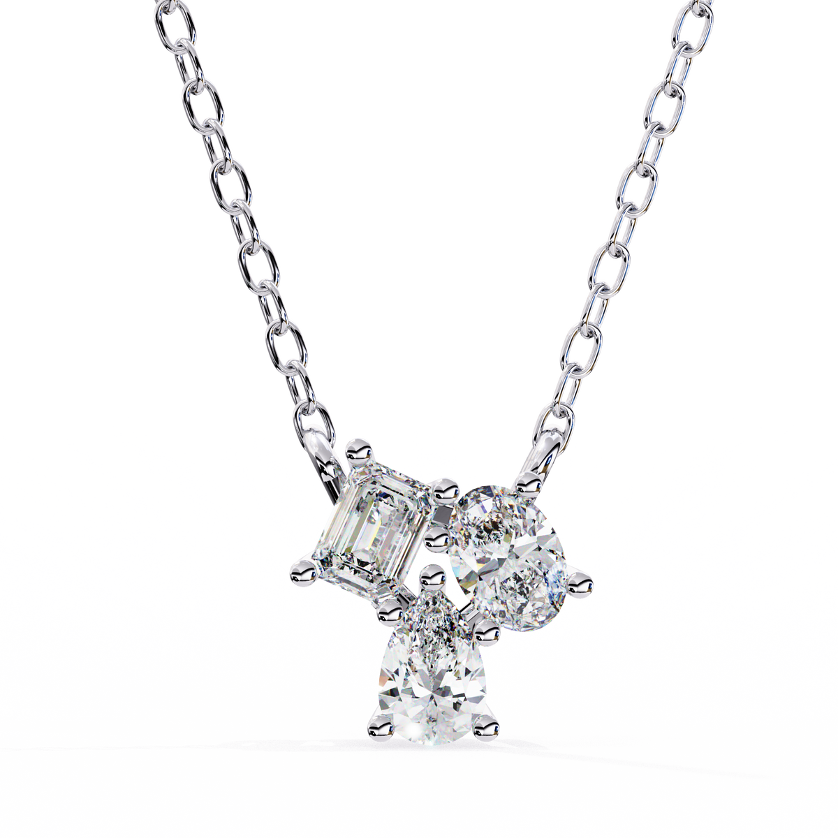 Molly Three Stone Pendant