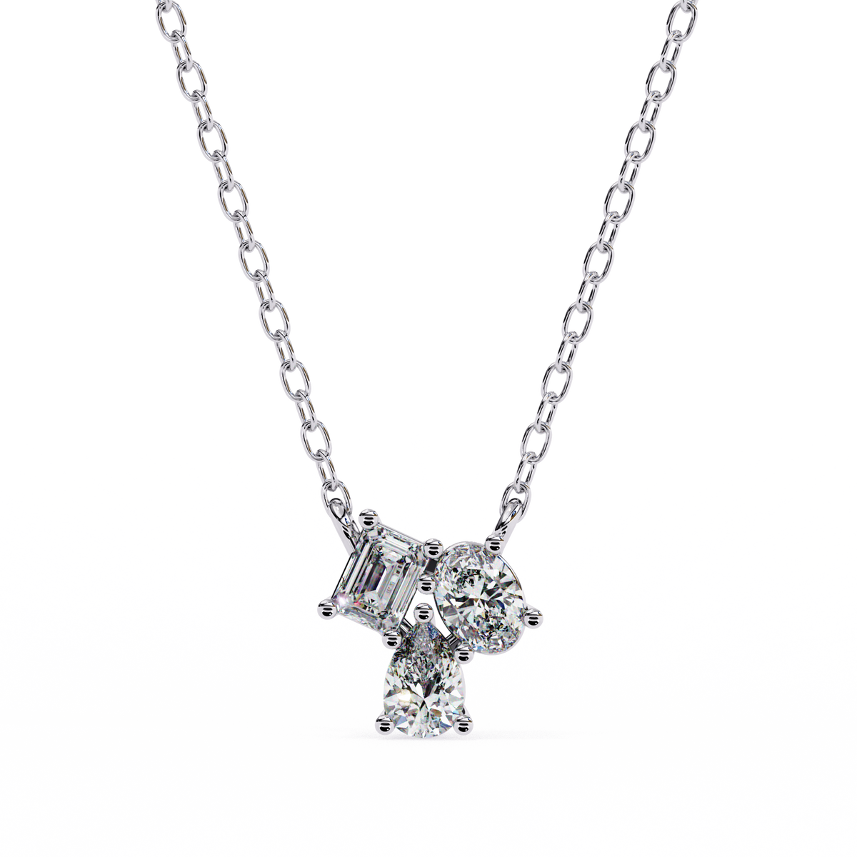 Molly Three Stone Pendant
