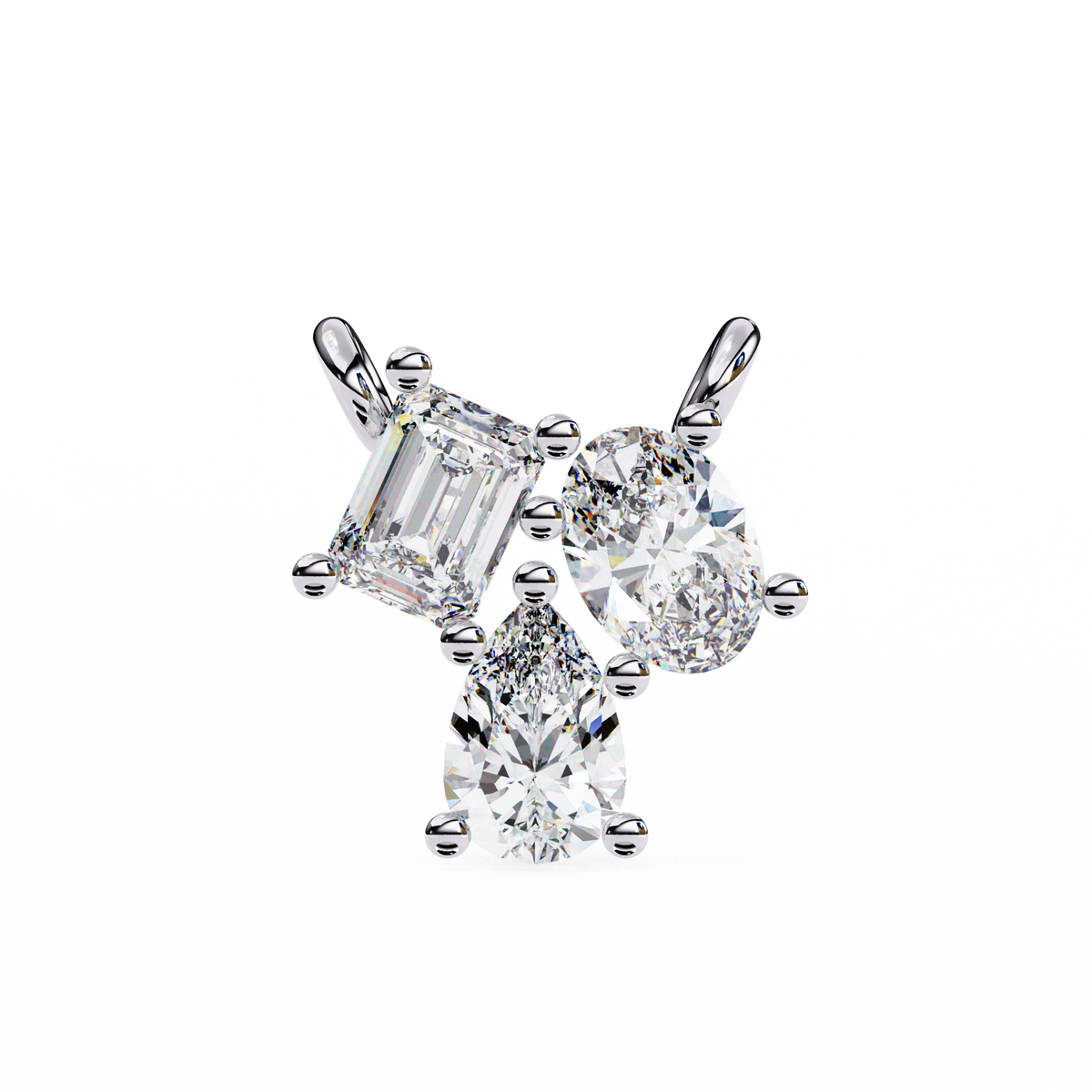 Molly Three Stone Pendant