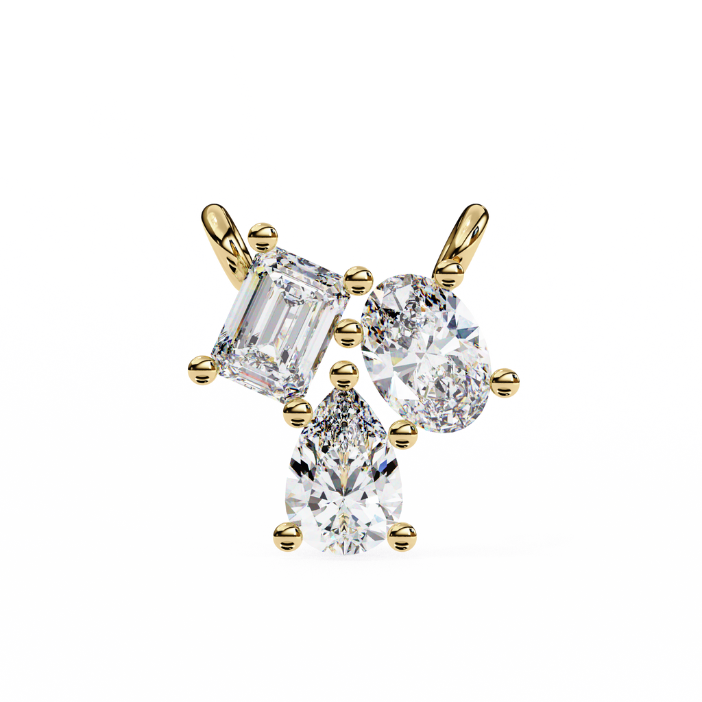 Molly Three Stone Pendant