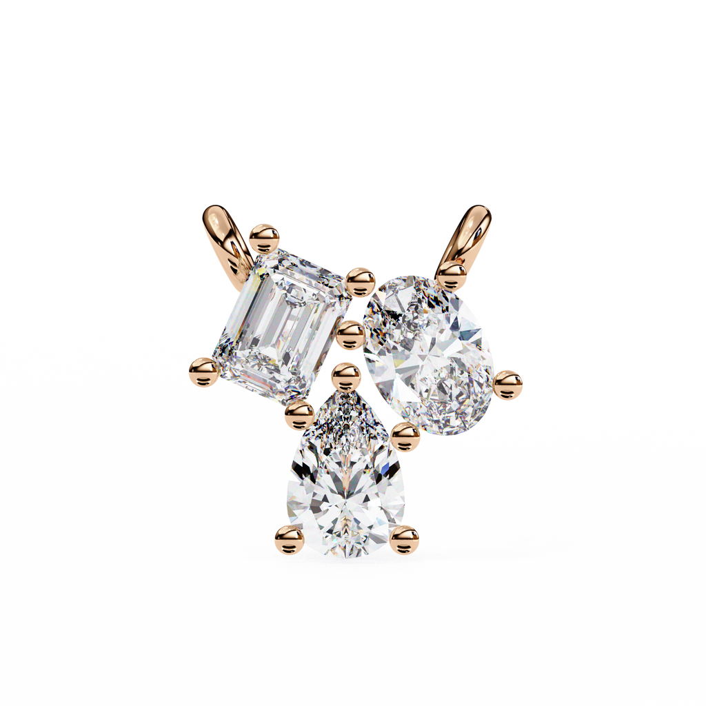 Molly Three Stone Pendant