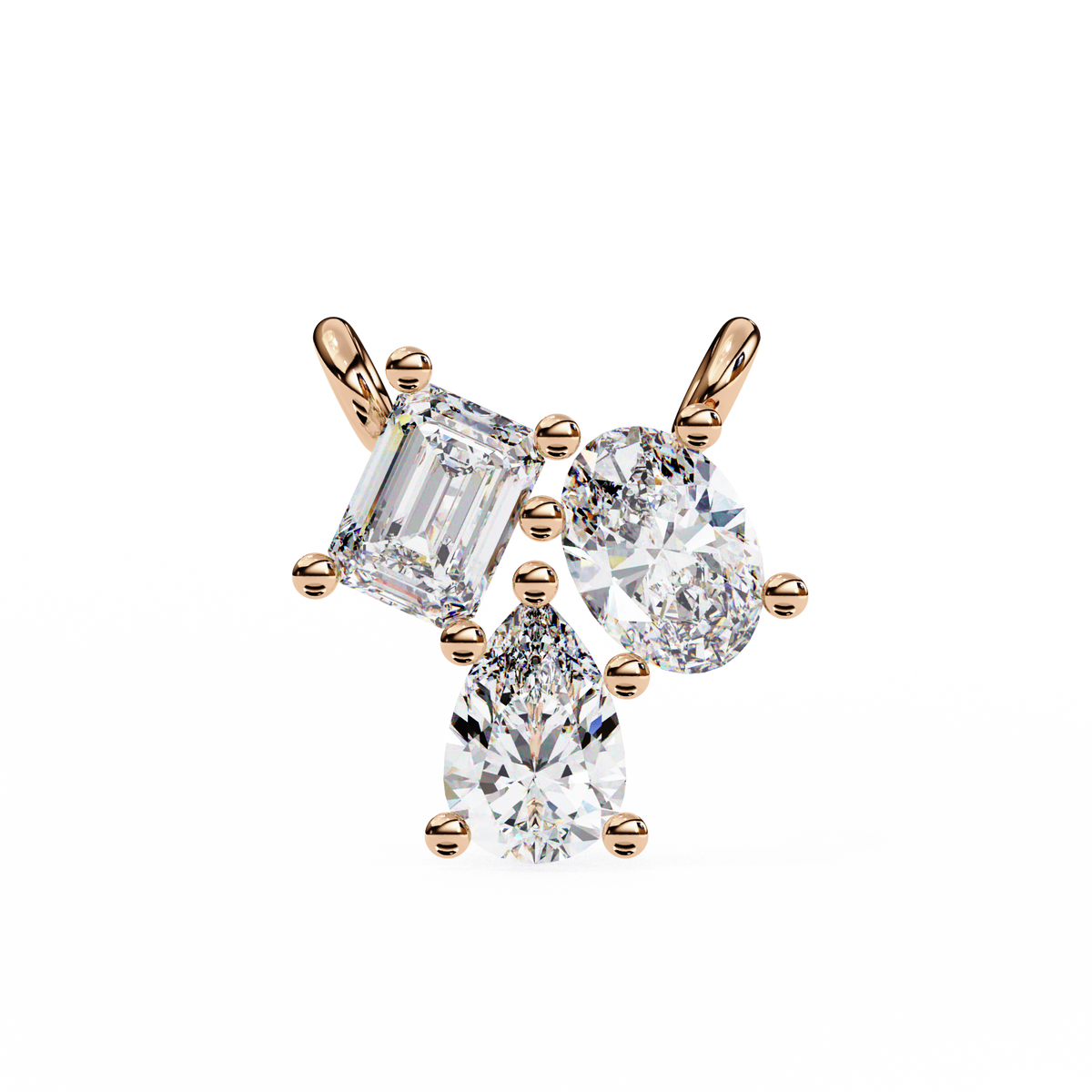 Molly Three Stone Pendant