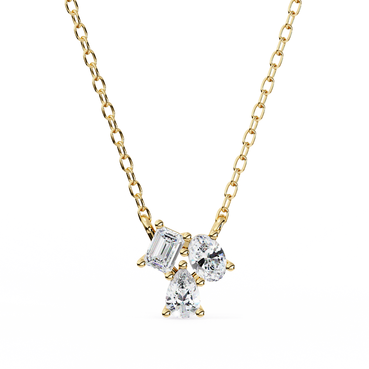 Molly Three Stone Pendant
