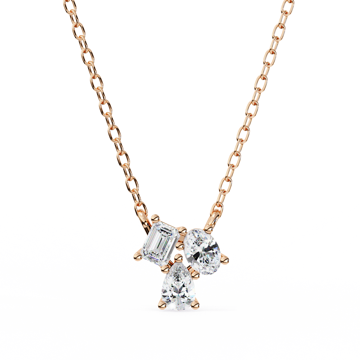 Molly Three Stone Pendant