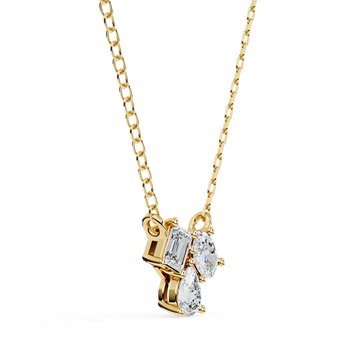 Molly Three Stone Pendant