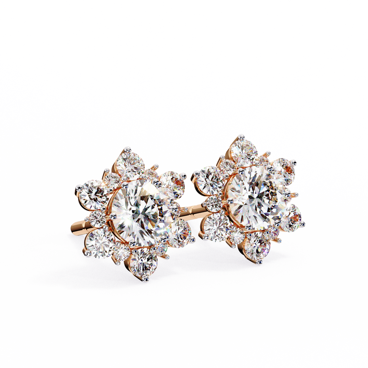 Nicole Diamond Earring