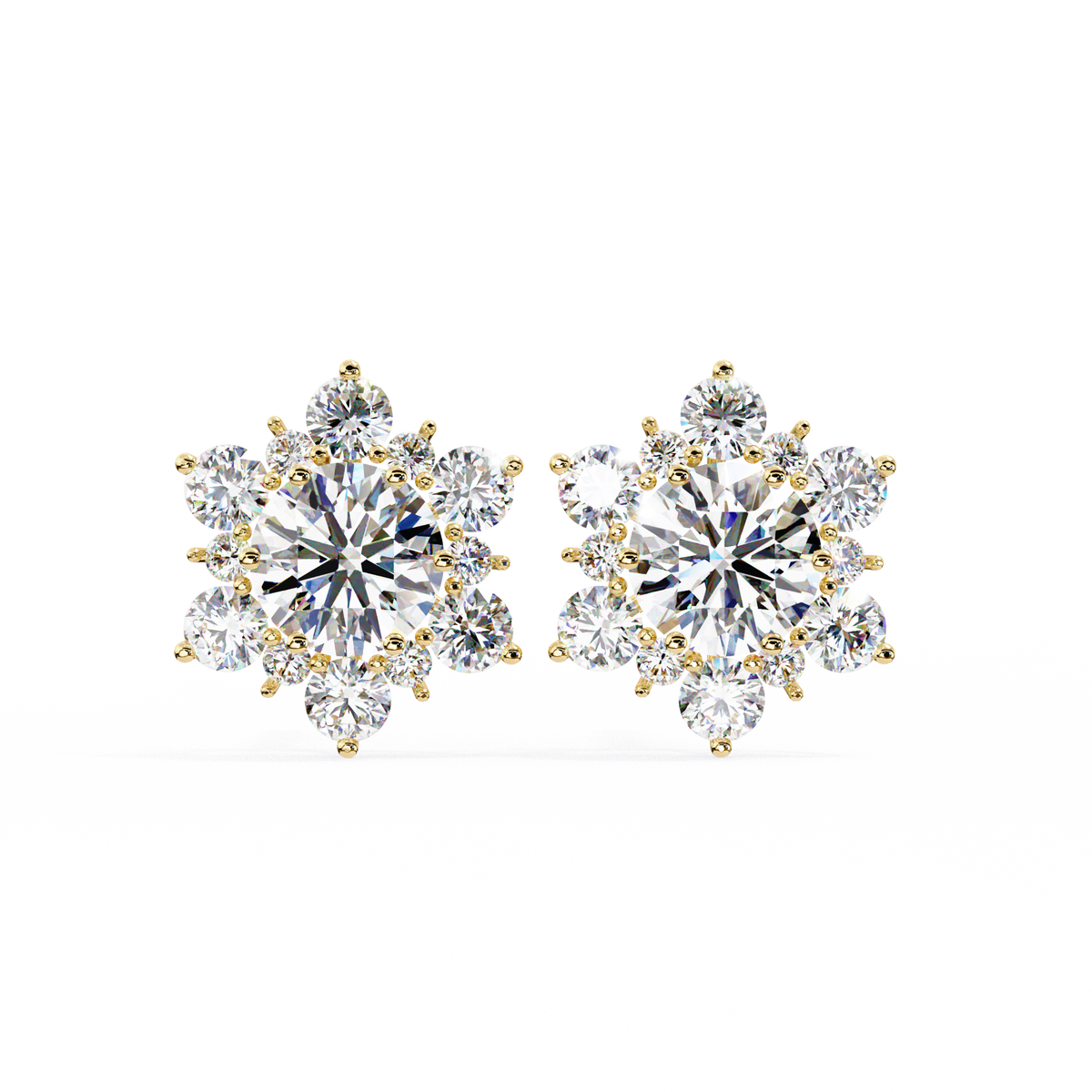 Nicole Diamond Earring