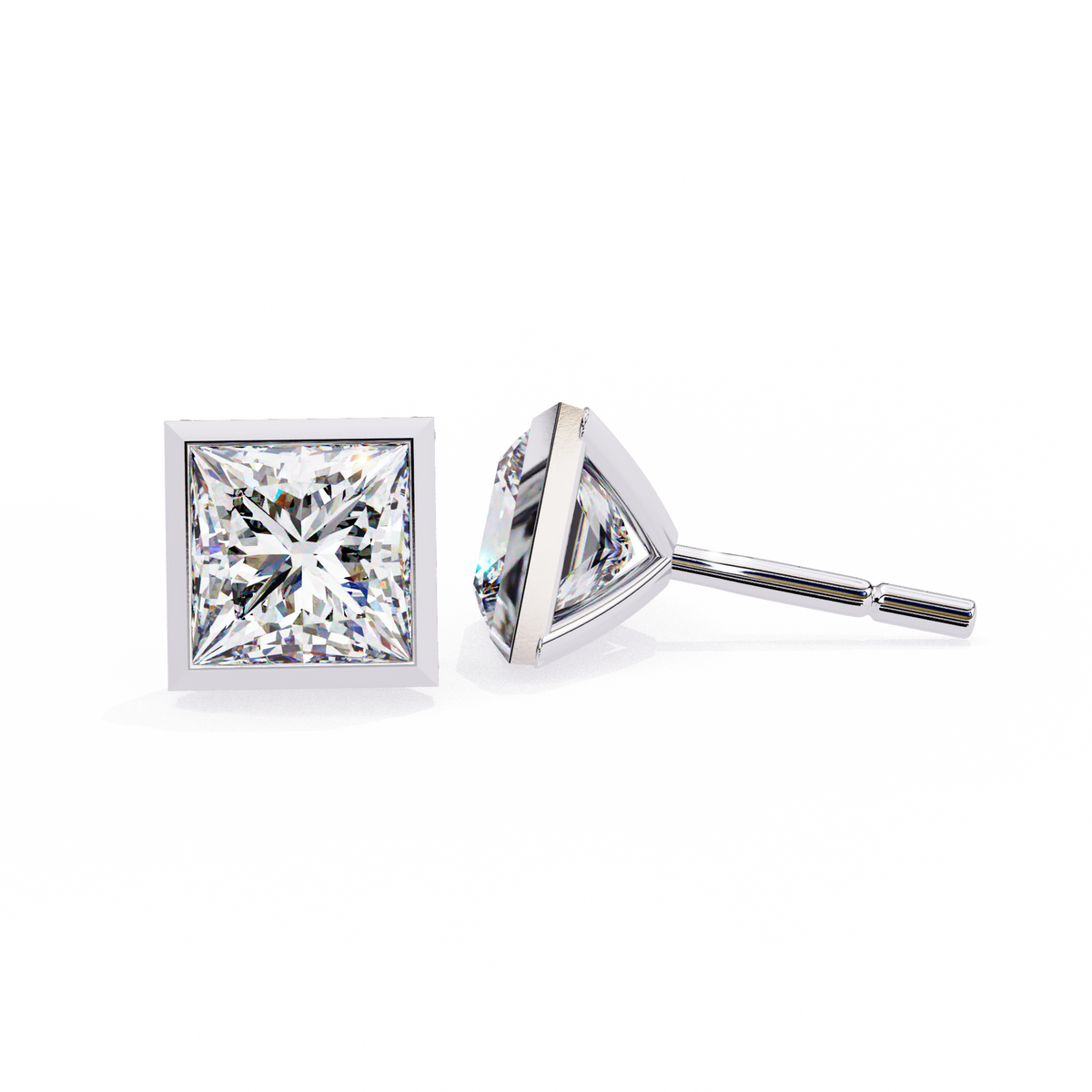 Fiona Solitaire Earring