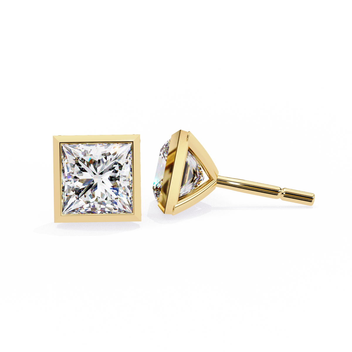 Fiona Solitaire Earring