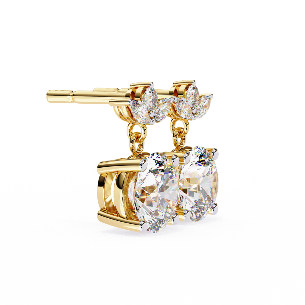Lila Diamond Earring
