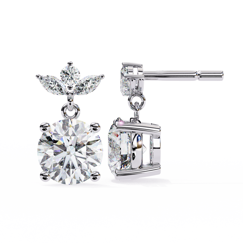 Lila Diamond Earring