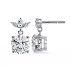 Lila Diamond Earring