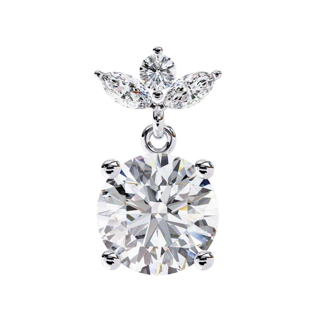 Lila Diamond Earring