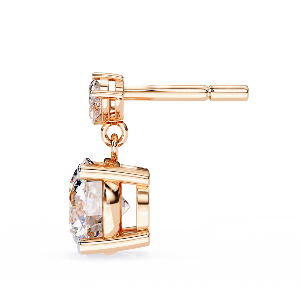 Lila Diamond Earring