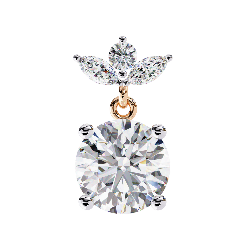 Lila Diamond Earring