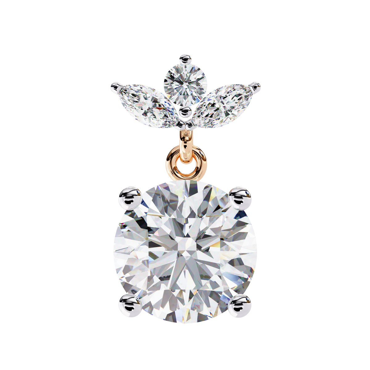 Lila Diamond Earring