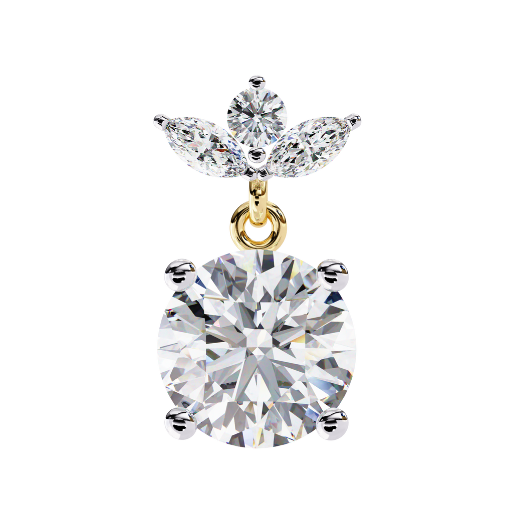 Lila Diamond Earring