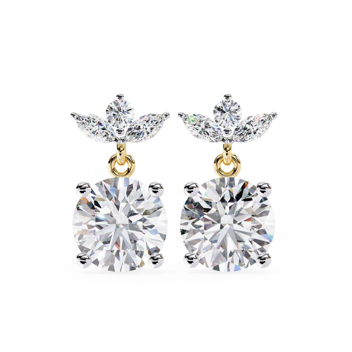Lila Diamond Earring