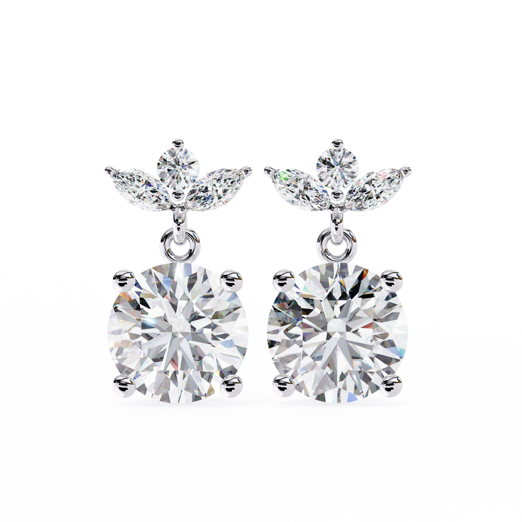 Lila Diamond Earring