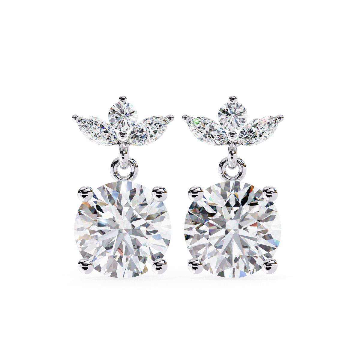 Lila Diamond Earring
