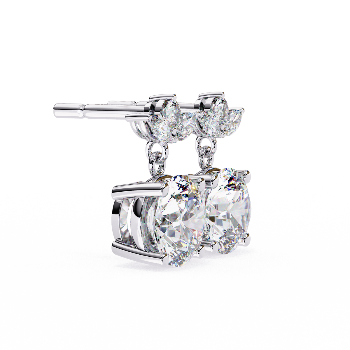Lila Diamond Earring