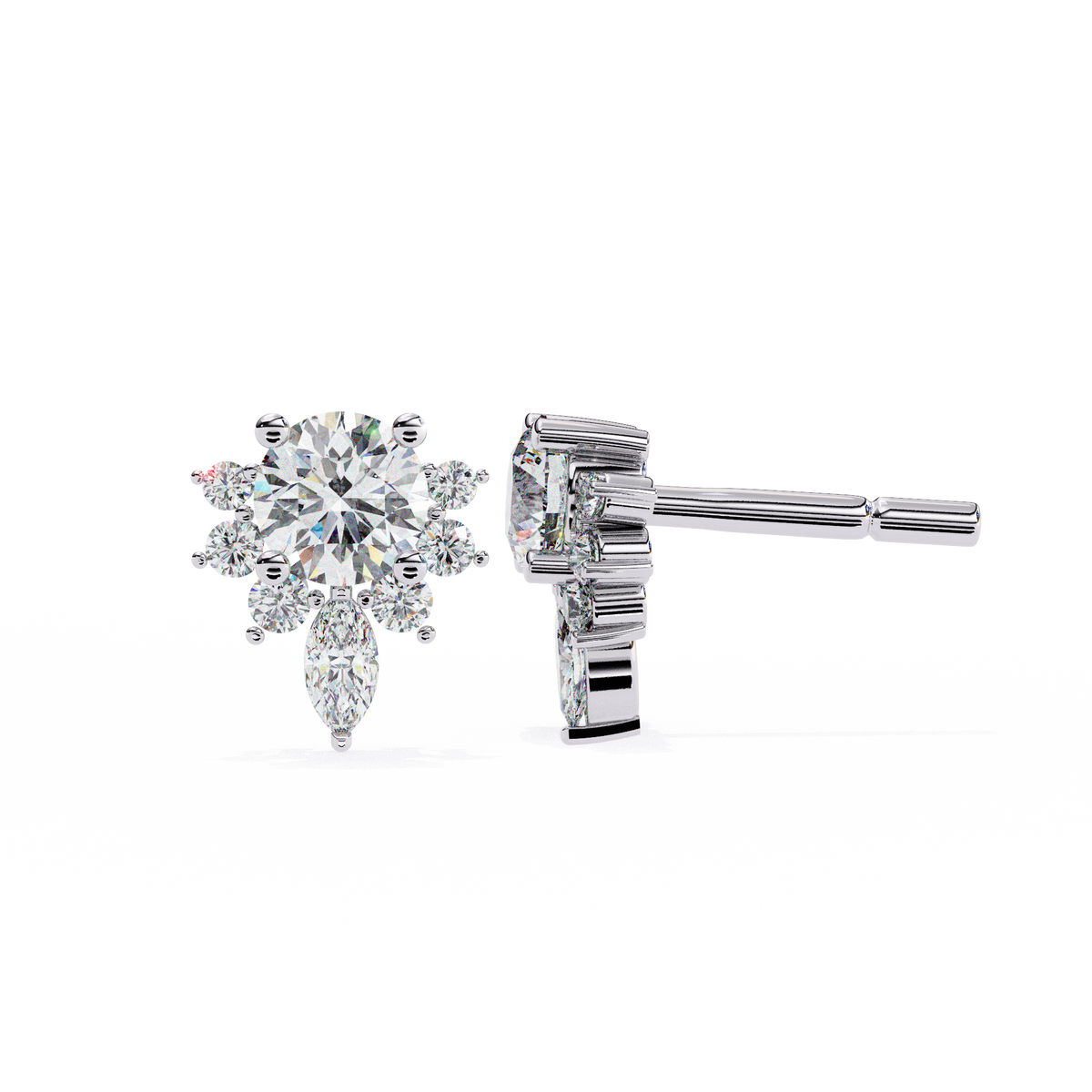 Adelyn Diamond Earring