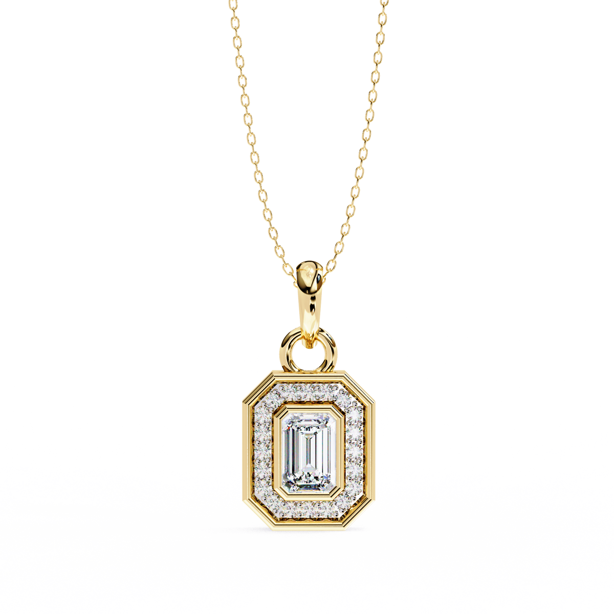 Morgan Solitaire Pendant