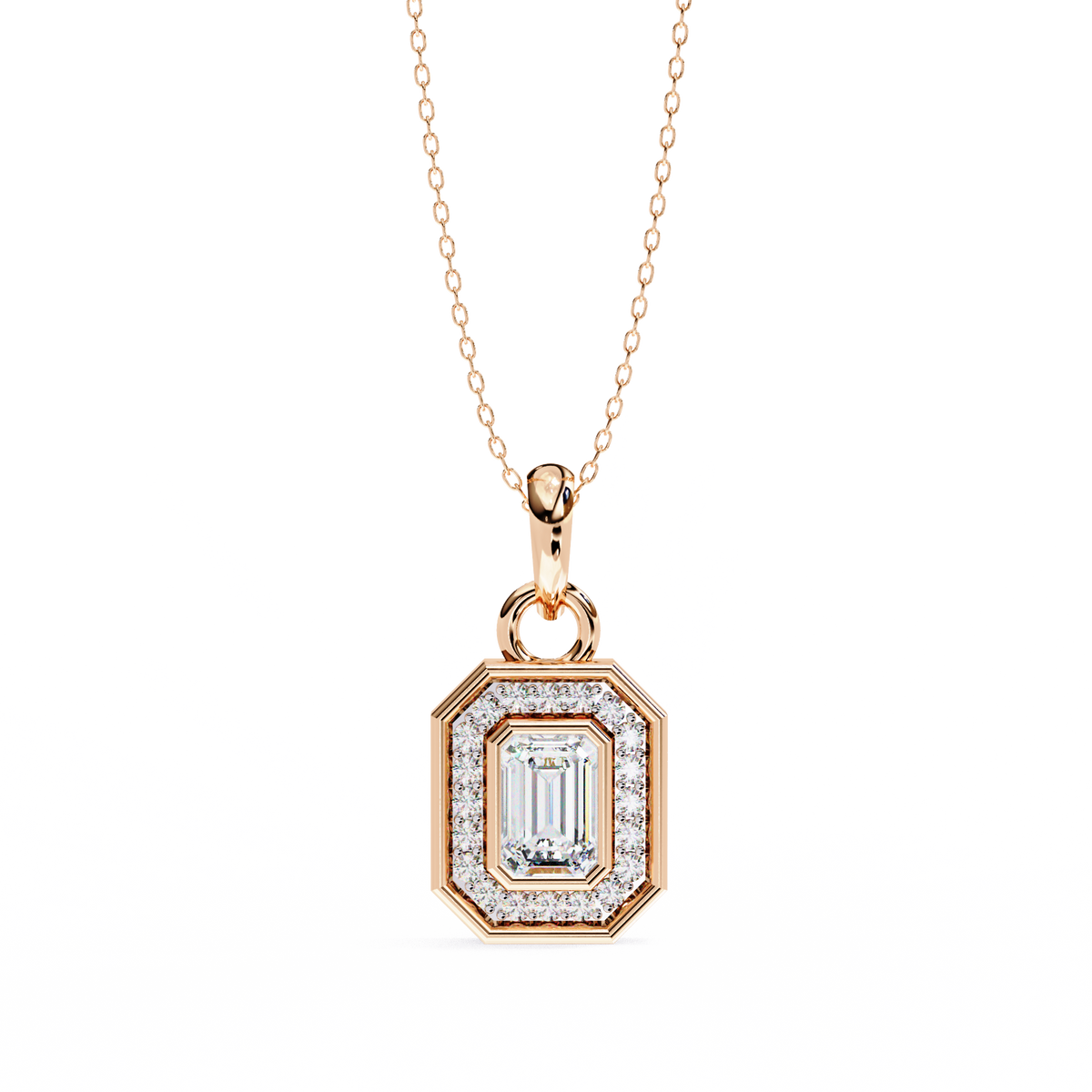 Morgan Solitaire Pendant