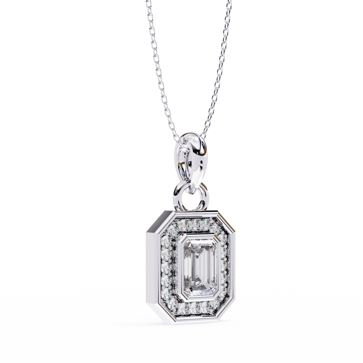 Morgan Solitaire Pendant