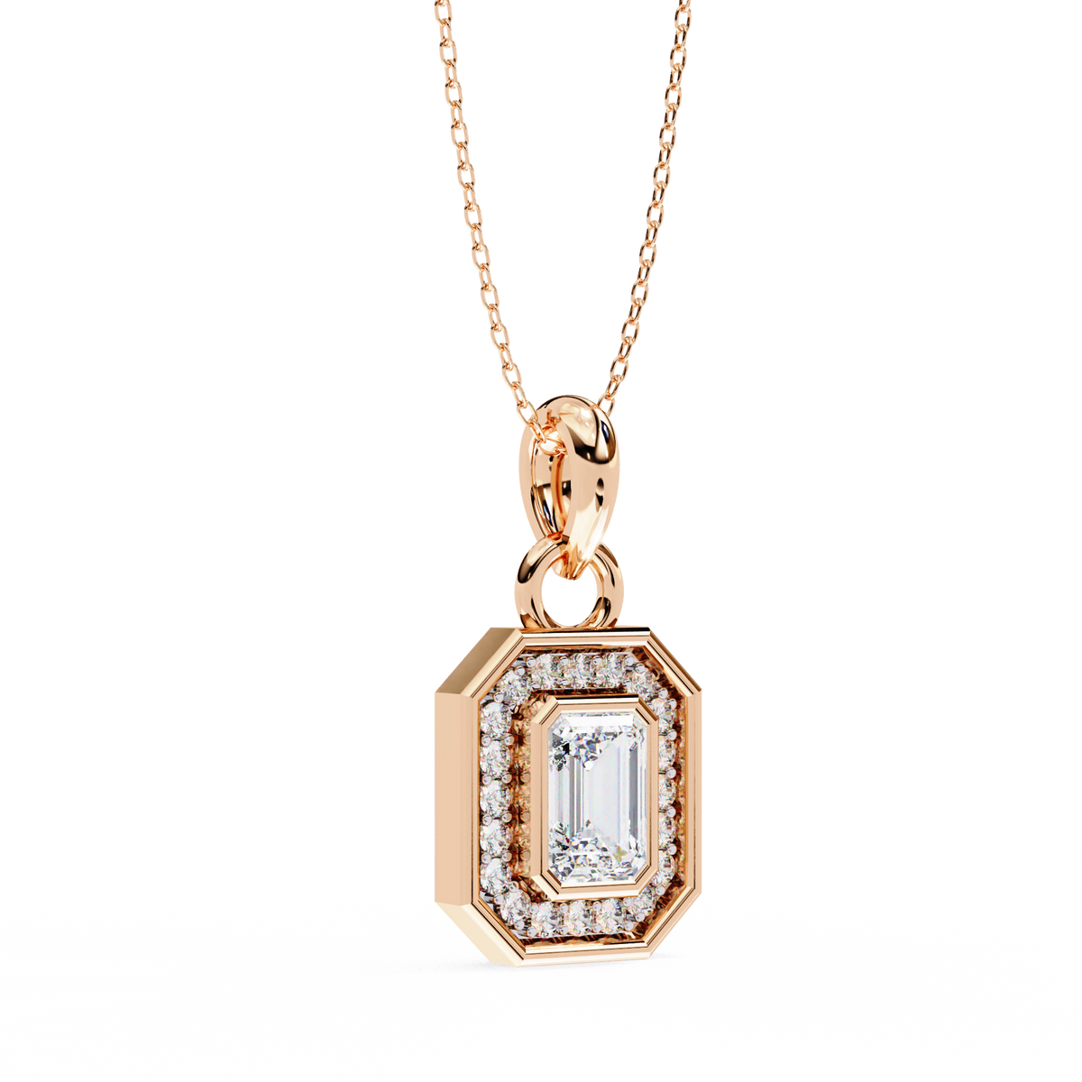 Morgan Solitaire Pendant