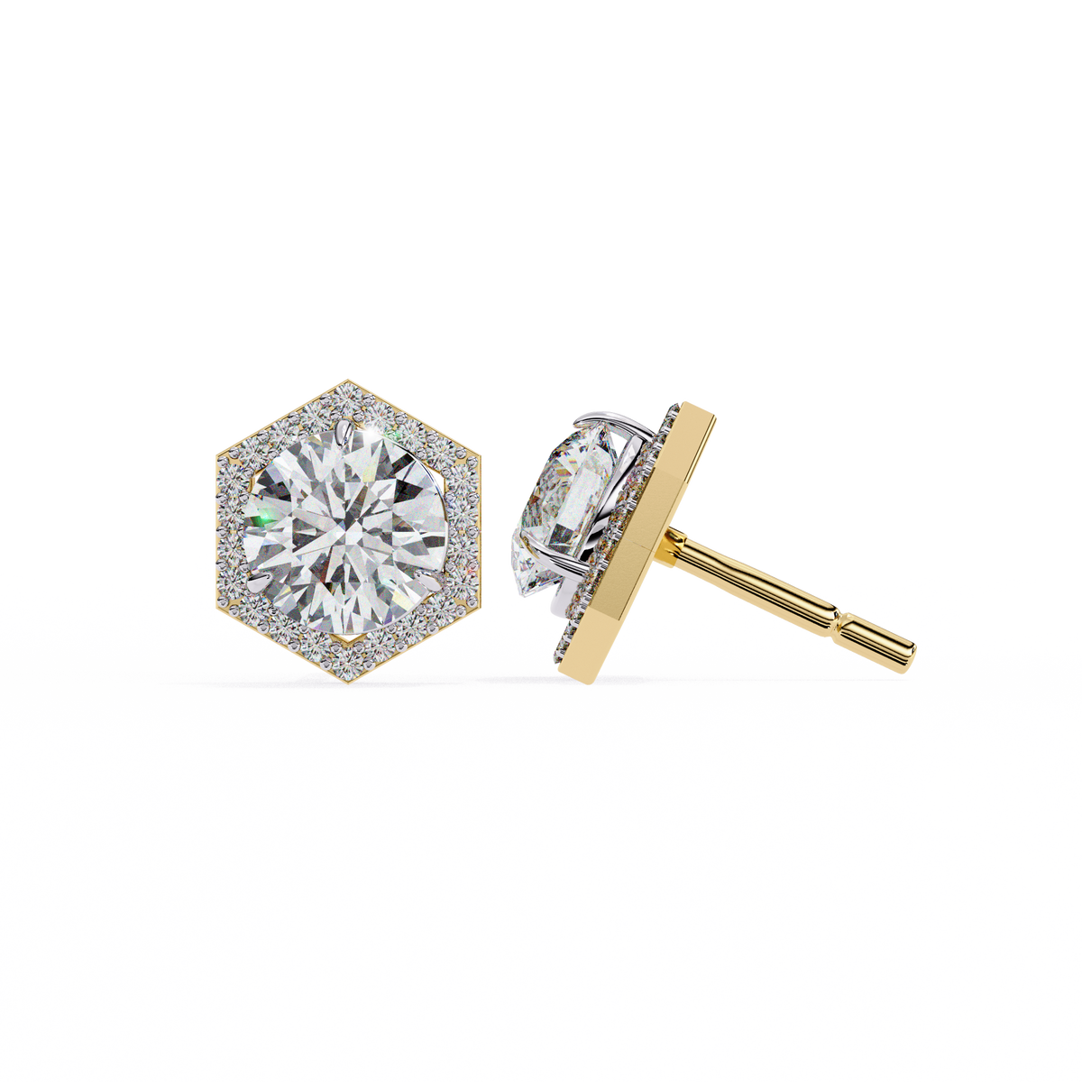 Gemma Diamond Earring