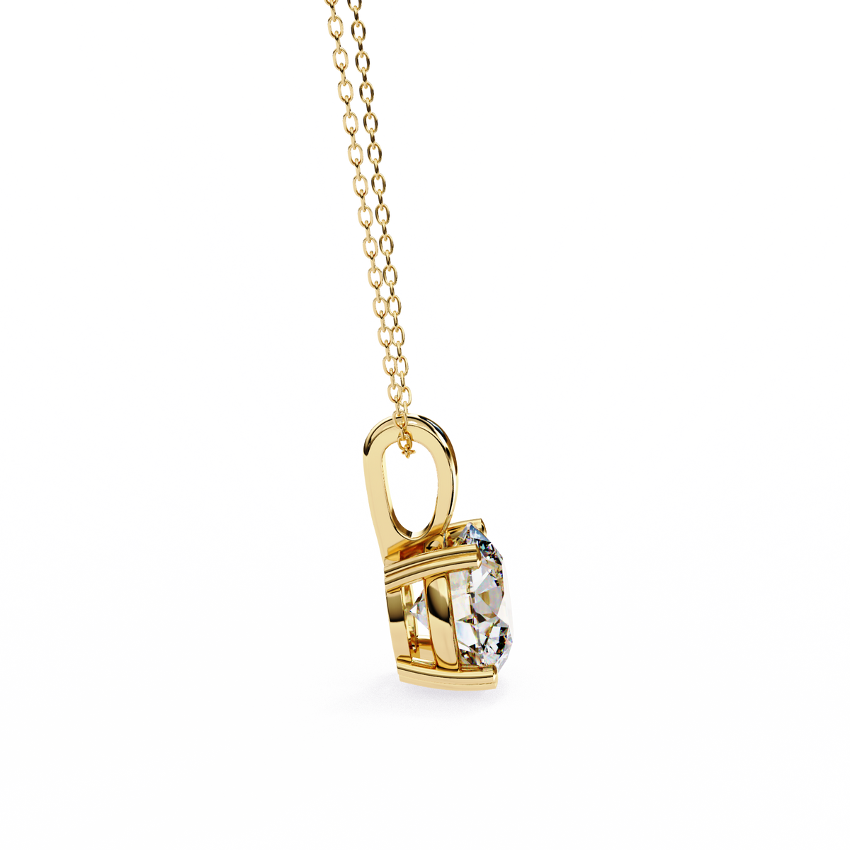Elise Solitaire Pendant