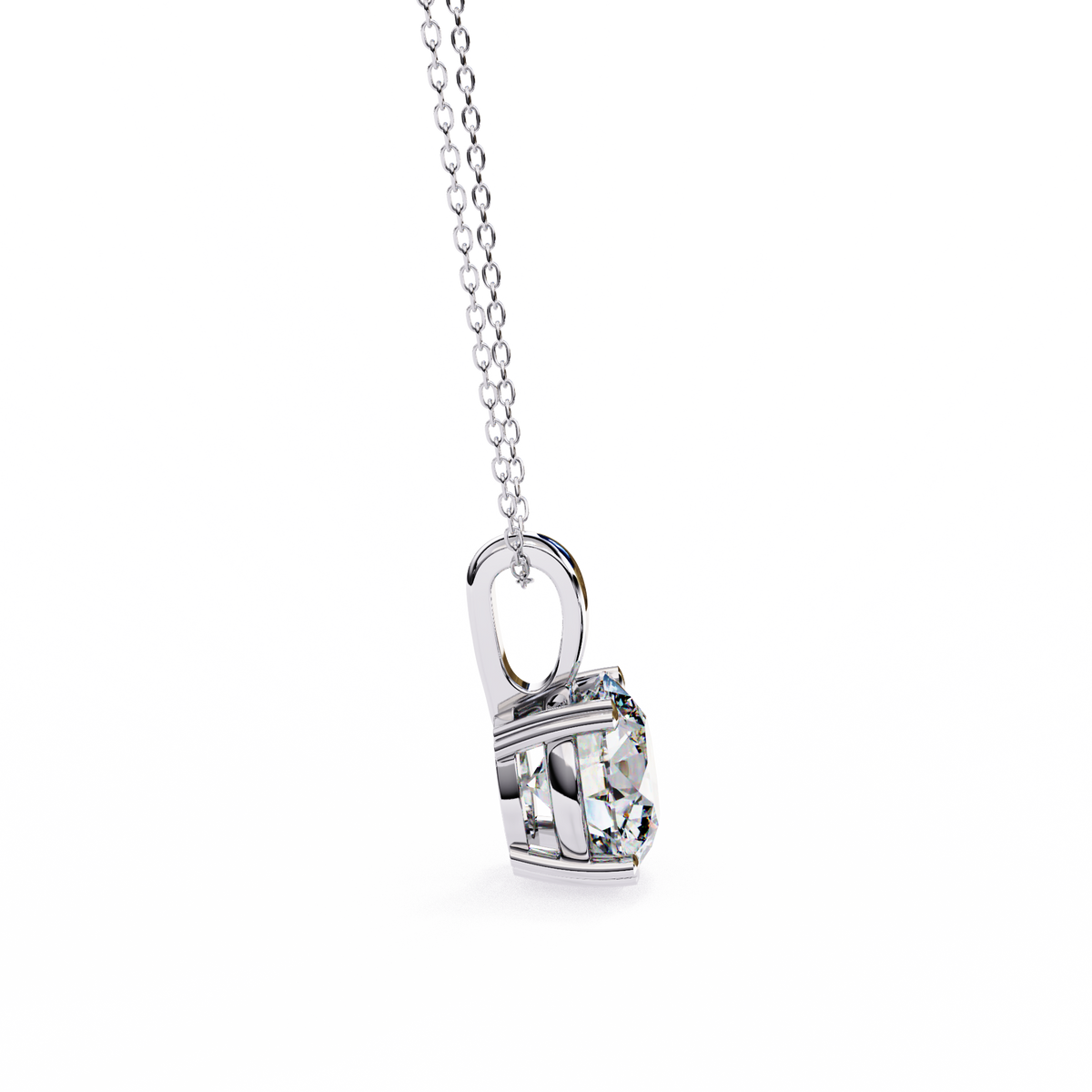 Elise Solitaire Pendant