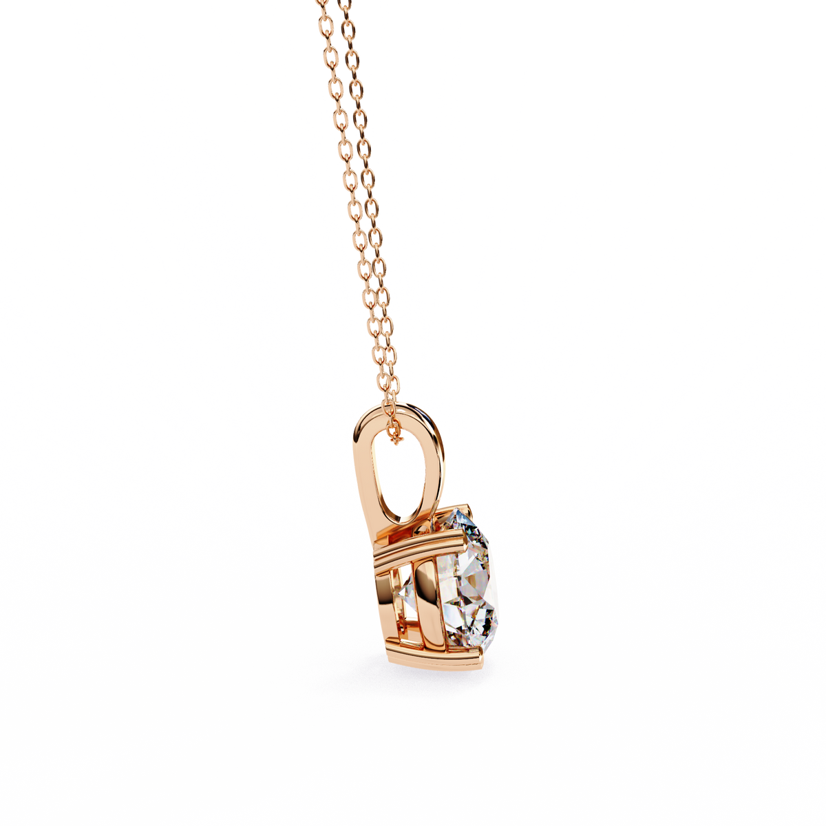 Elise Solitaire Pendant