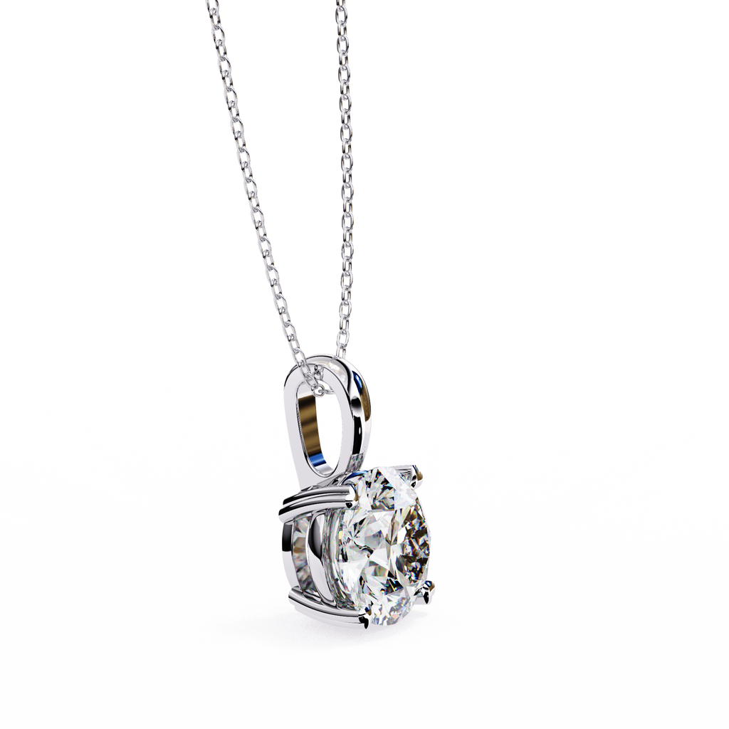 Elise Solitaire Pendant