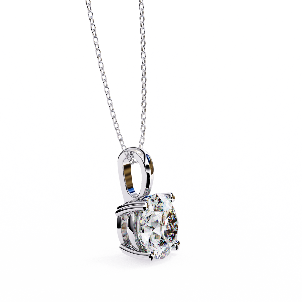 Elise Solitaire Pendant