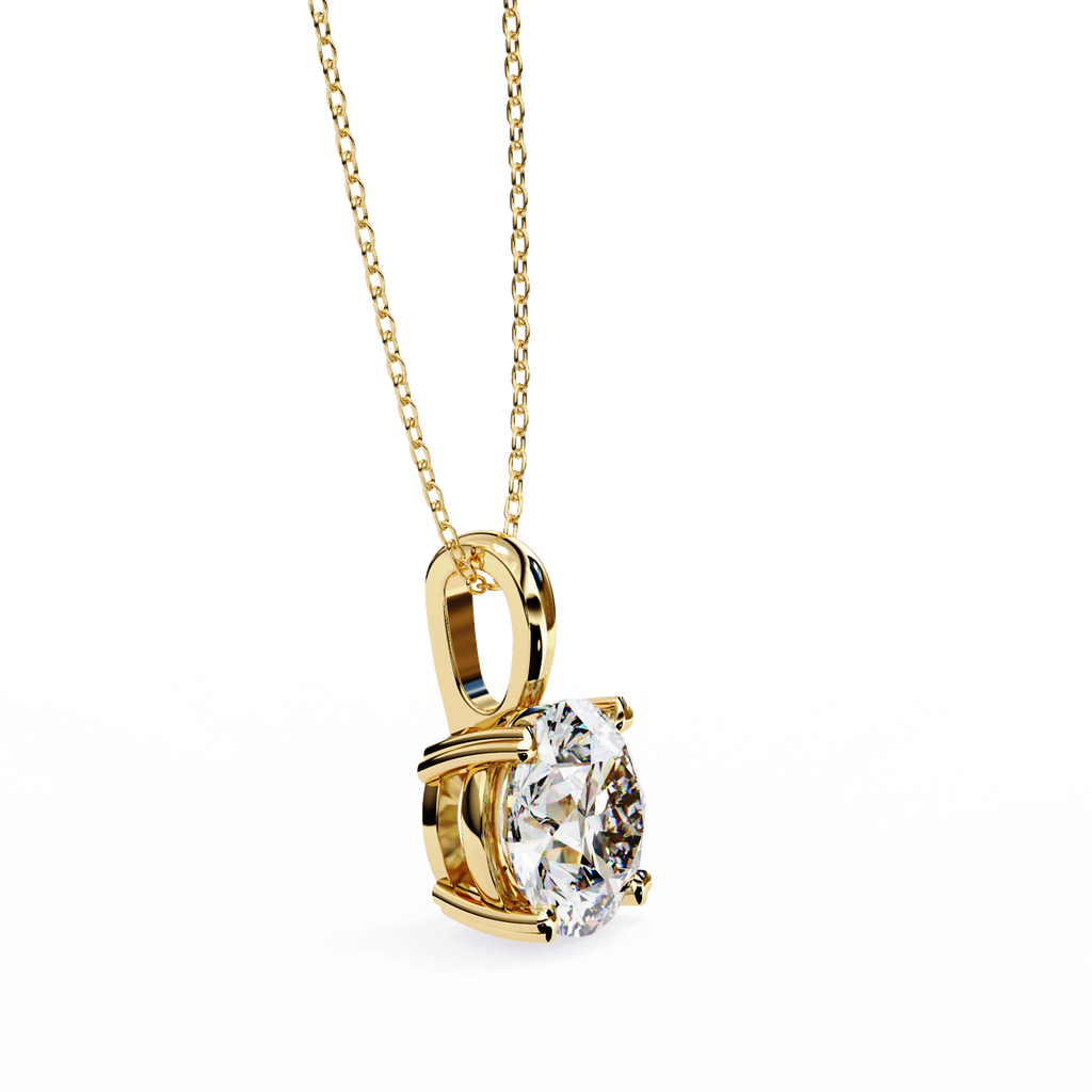 Elise Solitaire Pendant