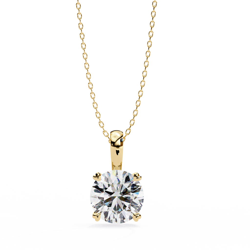 Elise Solitaire Pendant