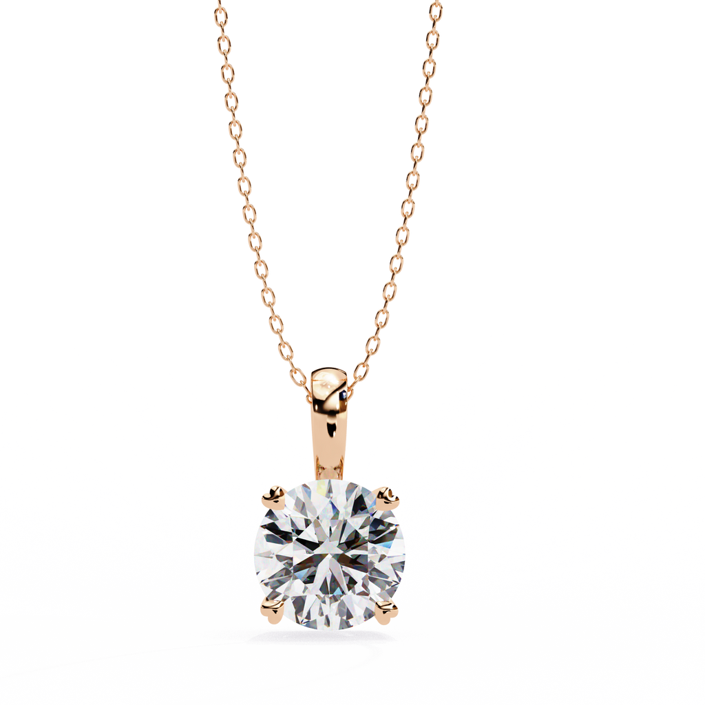 Elise Solitaire Pendant