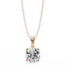 Elise Solitaire Pendant