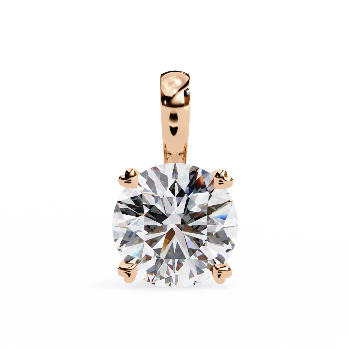 Elise Solitaire Pendant
