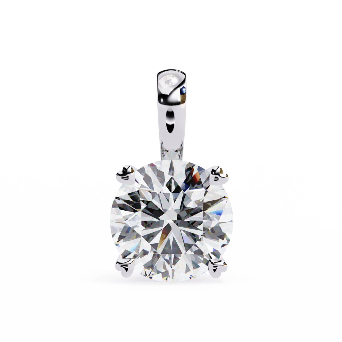 Elise Solitaire Pendant