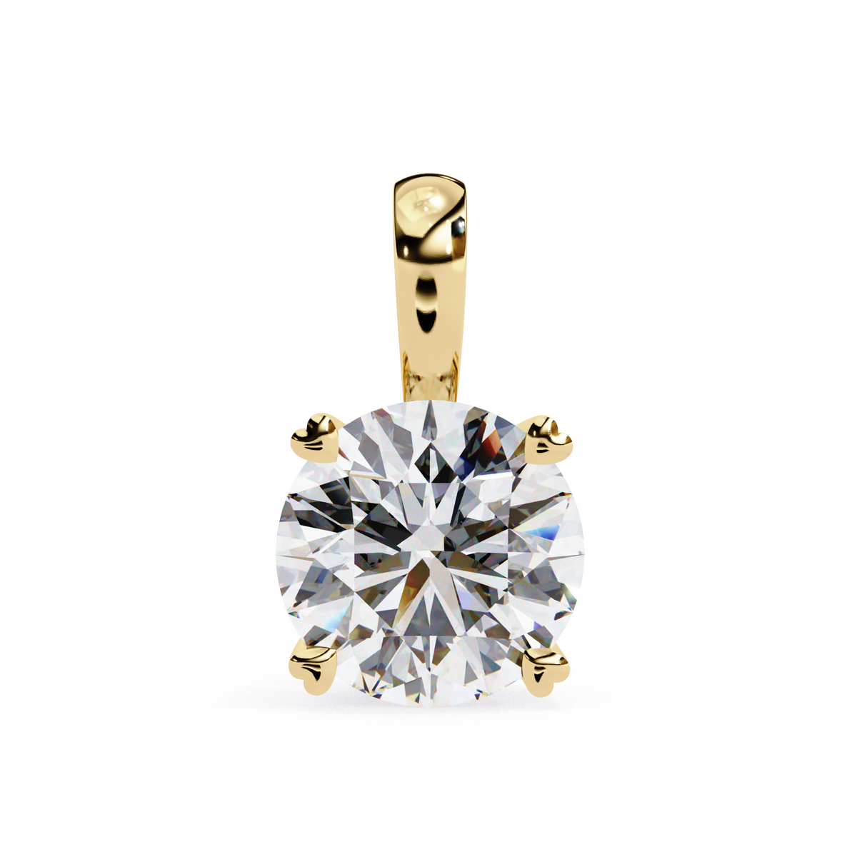 Elise Solitaire Pendant