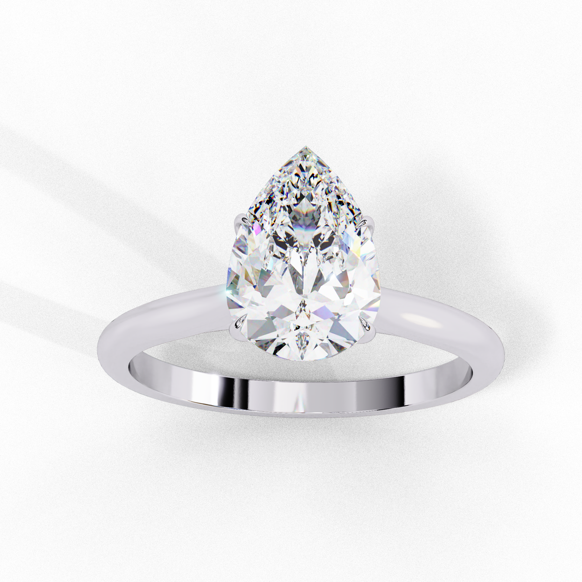 Leah Solitaire Ring