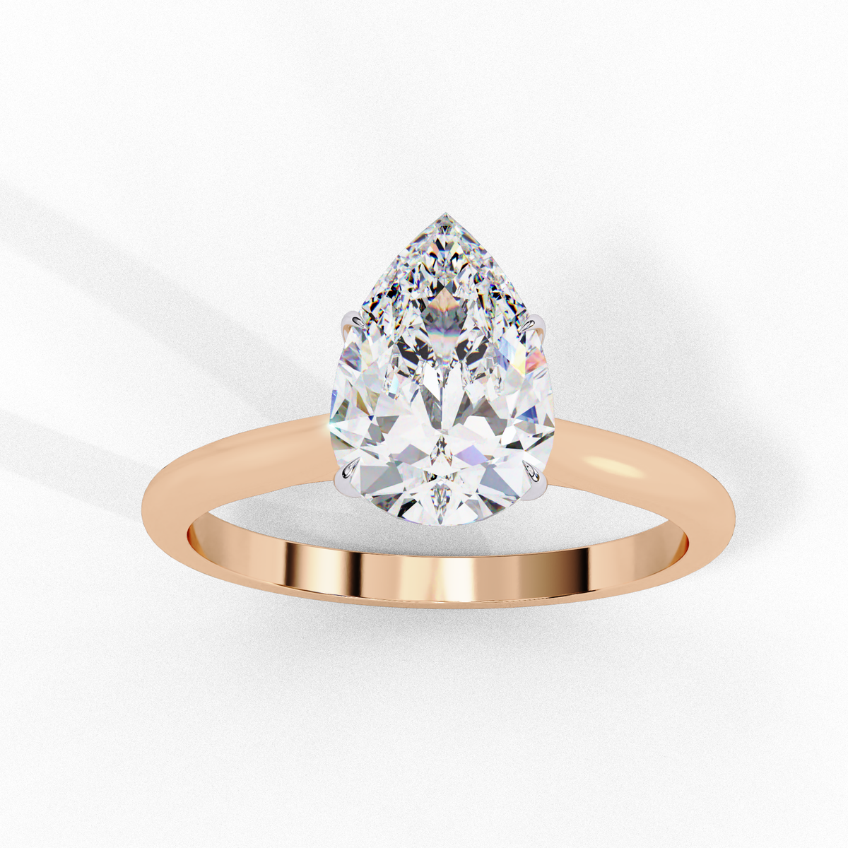 Leah Solitaire Ring