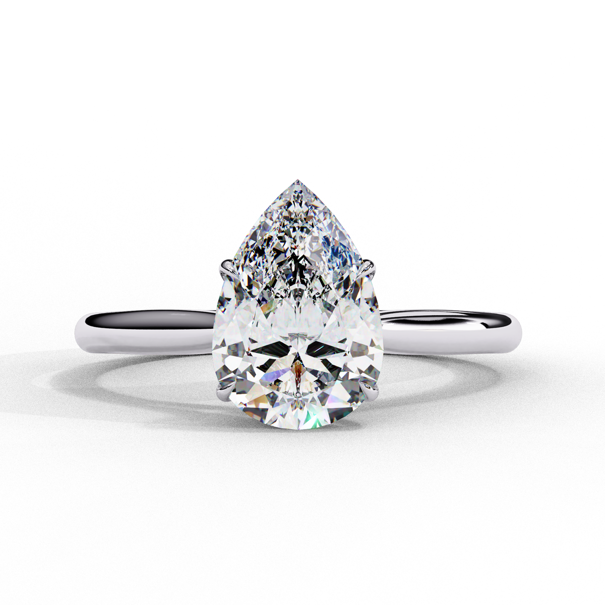 Leah Solitaire Ring